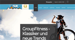 Desktop Screenshot of fitnessalm.de